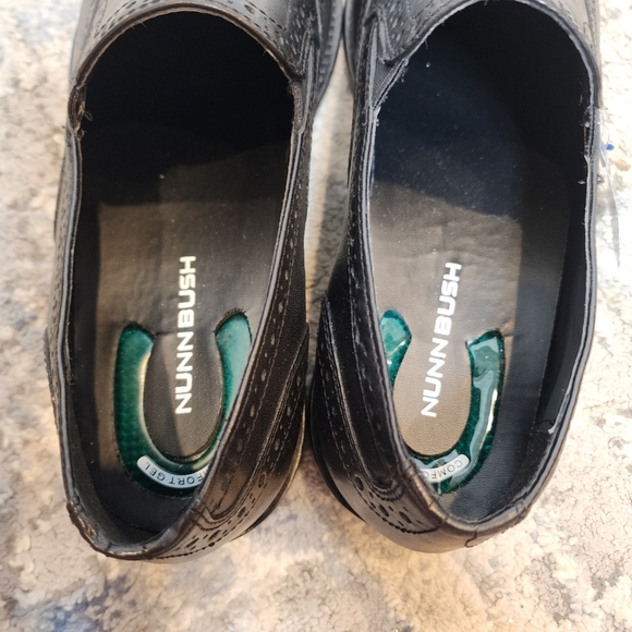 NWT Nunn Bush Norris Wingtip Double Gore Slip-On Black Leather Loafer. Size 11.5 main image 12